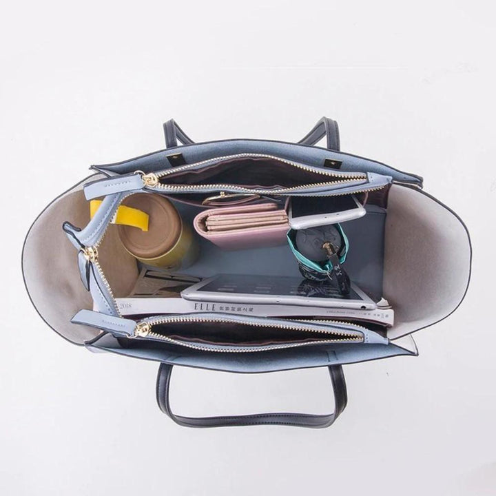 Léviane™ | Ensemble de 4 Sacs de Shopping Élégants et Luxueux