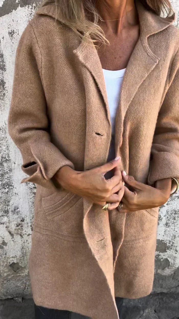 Léviane™ | Manteau Chic Minimaliste