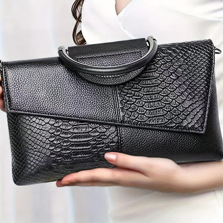 Léviane™ | Sac à Main avec Motif Crocodile Opulent