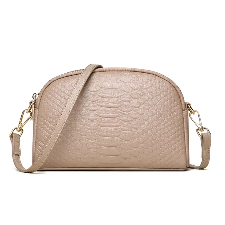 Léviane™ | Belle mini sac à bandoulière en simili cuir avec motif crocodile