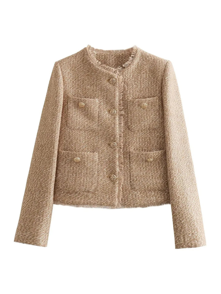 Léviane™ | Veste Chic Beige
