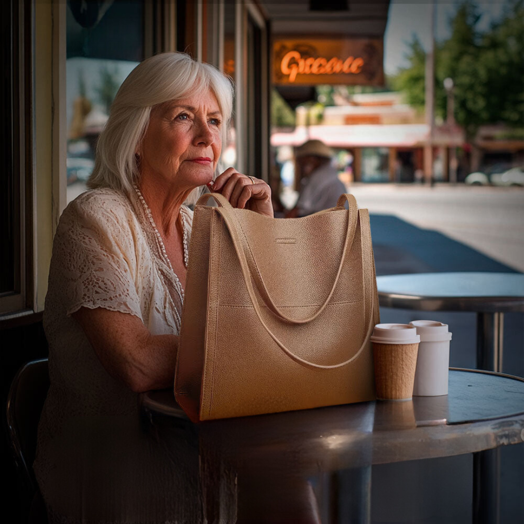 Léviane™ | Sac à main de luxe en cuir souple