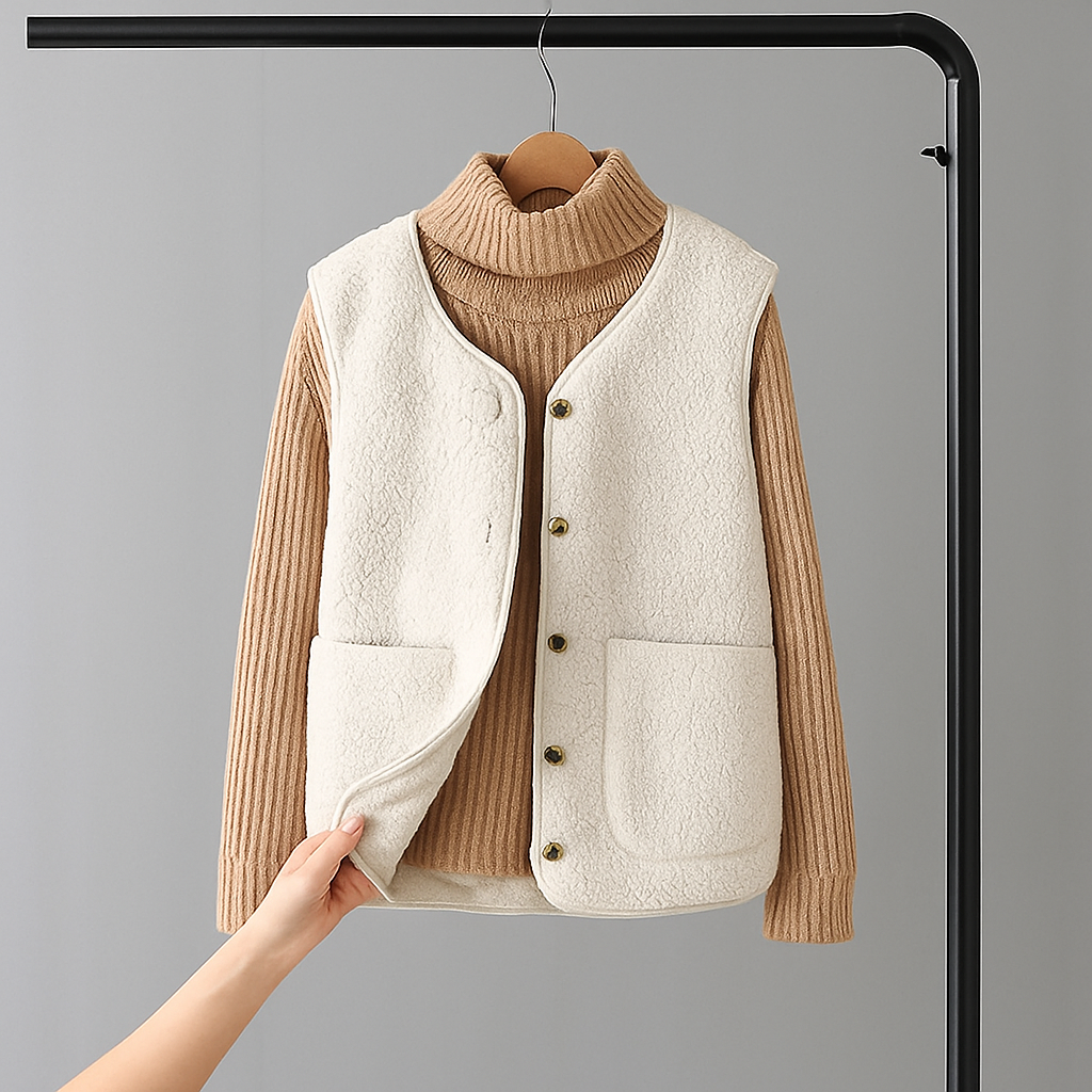 Léviane™ | Cardigan en laine