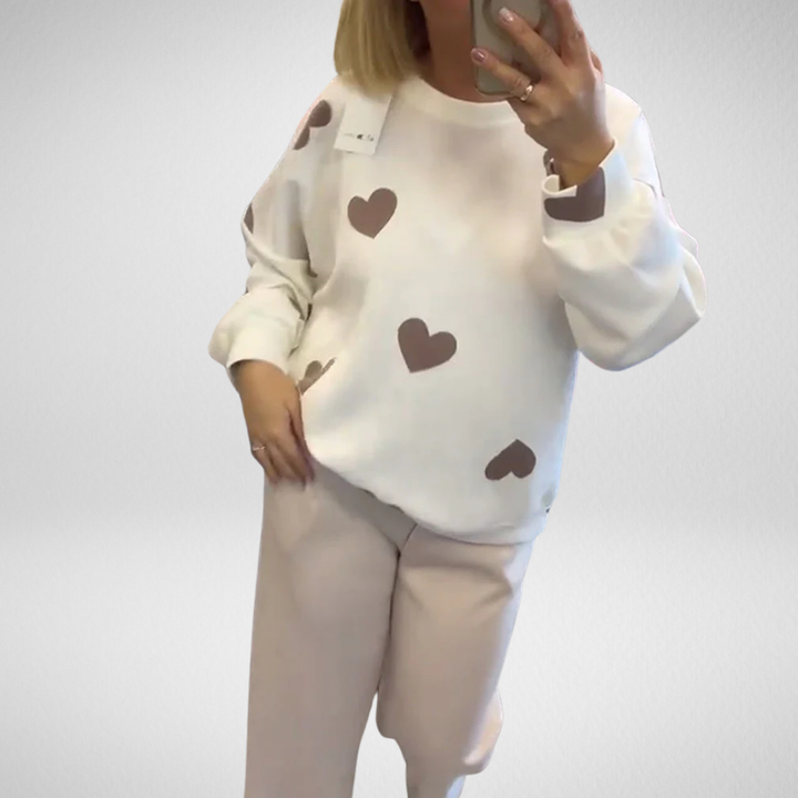 Léviane™ | Pull avec des cœurs