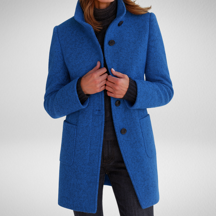 Léviane™ | Manteau pour femme avec col haut