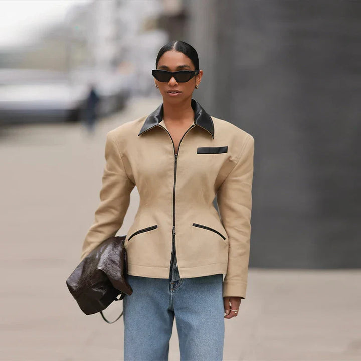 Léviane™ | LeatherJacket Casual High Street Style