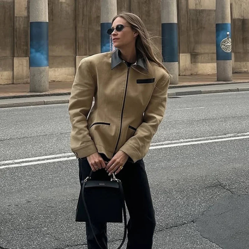 Léviane™ | LeatherJacket Casual High Street Style