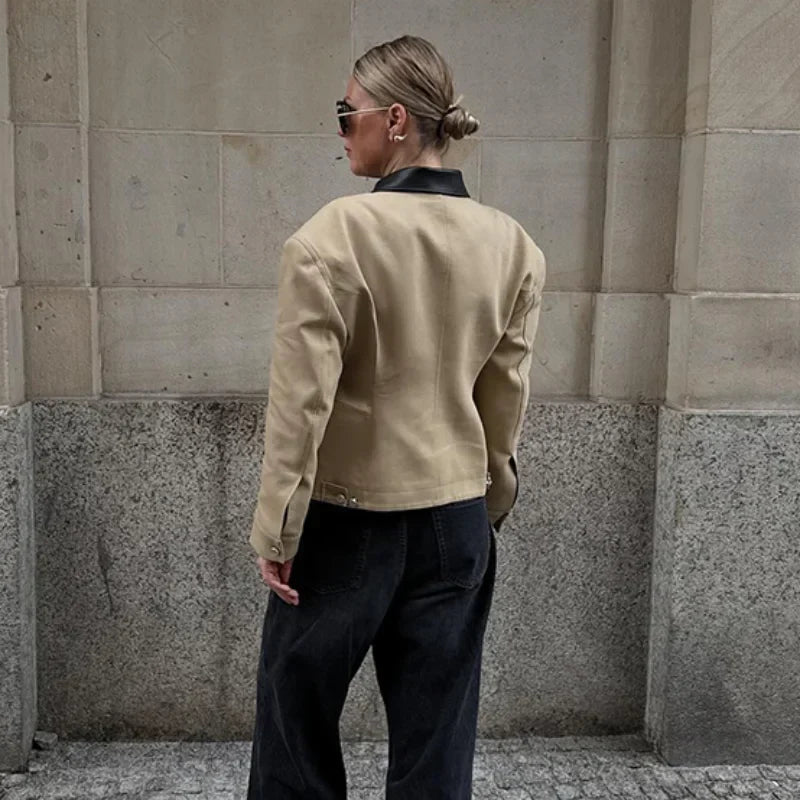 Léviane™ | LeatherJacket Casual High Street Style