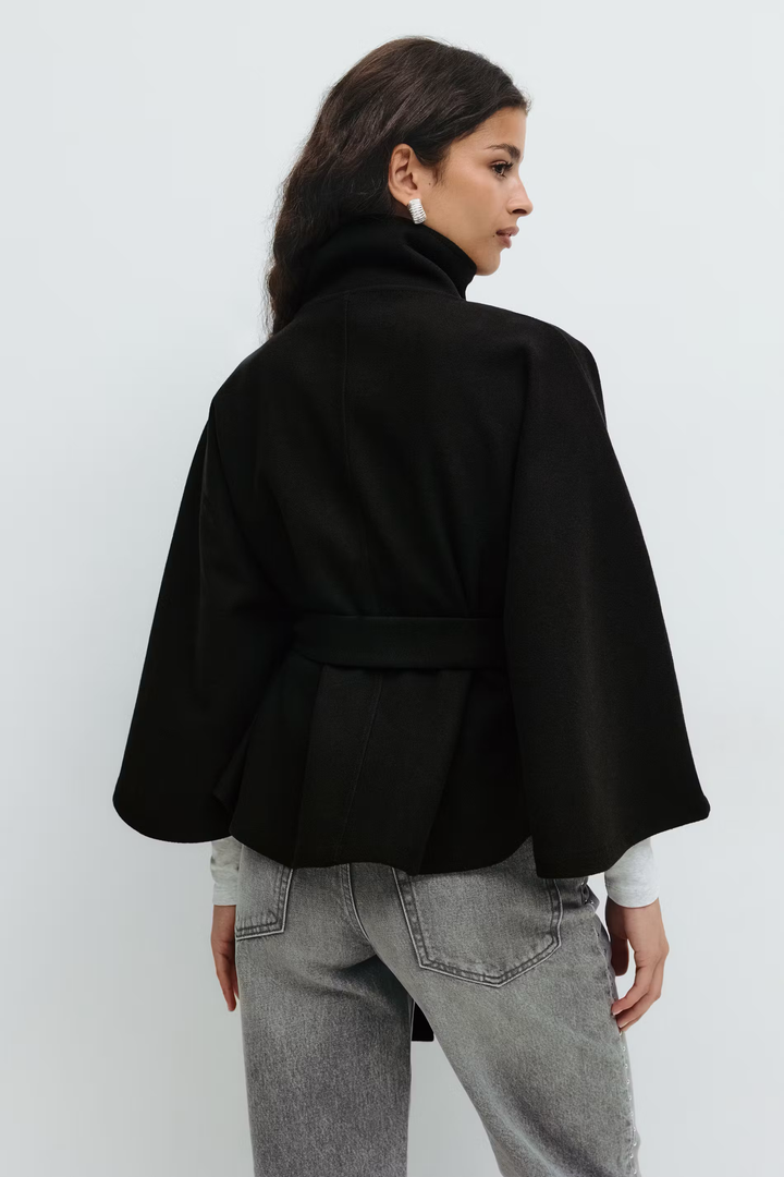 Léviane™ | Veste Cape à Ceinture