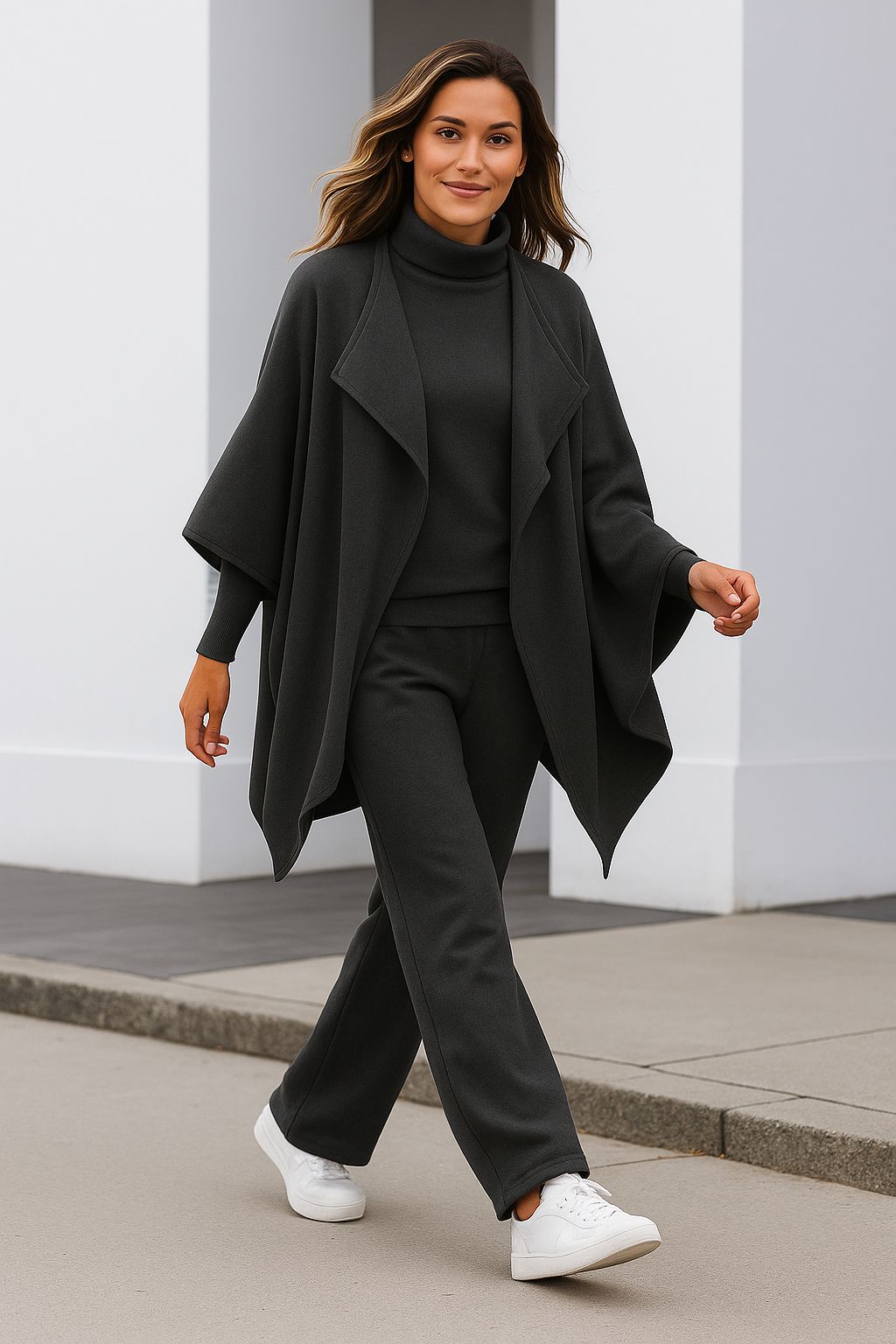 Léviane™  | Ensemble Cardigan, Maille & Pantalon