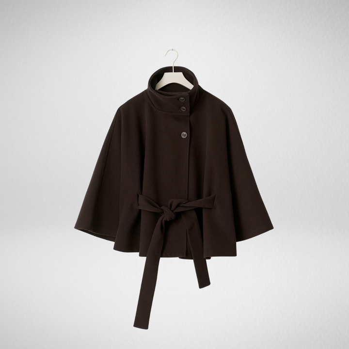 Léviane™ | Veste Cape à Ceinture