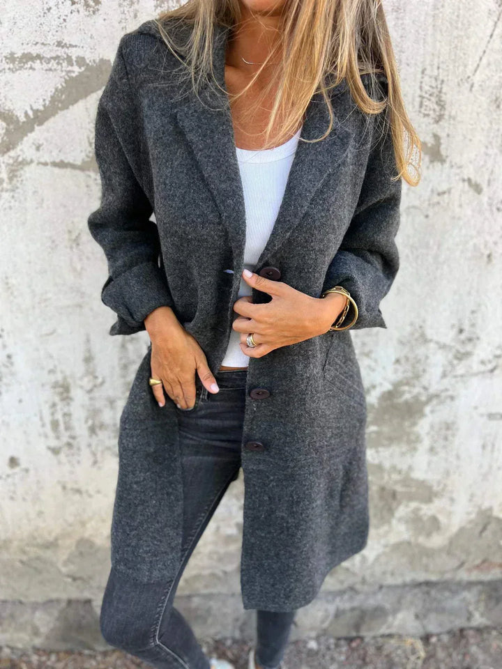 Léviane™ | Manteau Chic Minimaliste