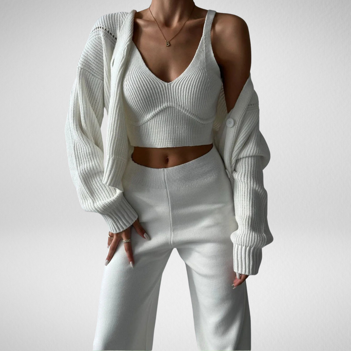 Léviane™ | Ensemble Tricoté Élégant