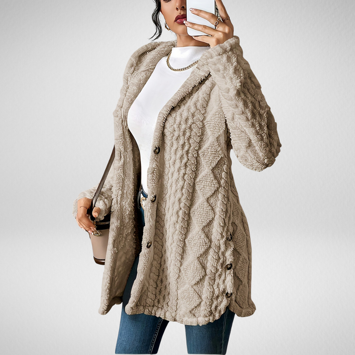 Léviane™ | Manteau teddy chic